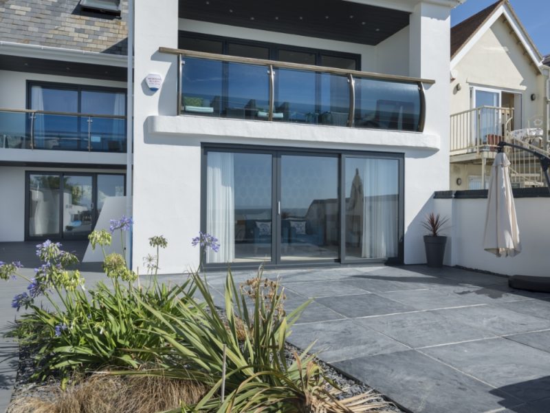 Aluminium doors in a Kidderminster home